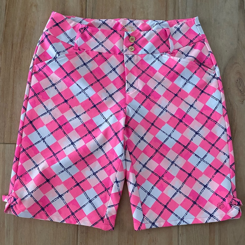 Lilly Pulitzer Luxletic Shorts sz 8